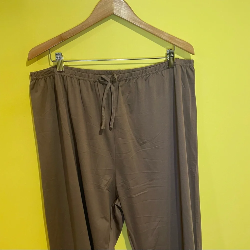 Plus Size Brown Pajama Set Size 3X NWOT - Picture 5 of 8